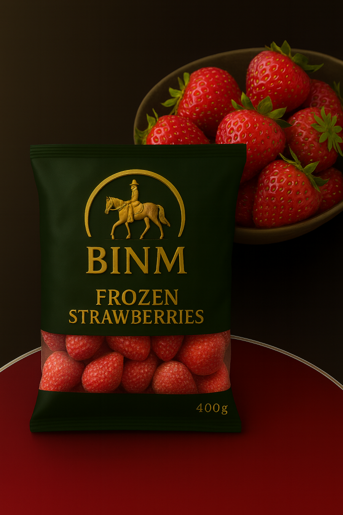 Binm frozen strawberry