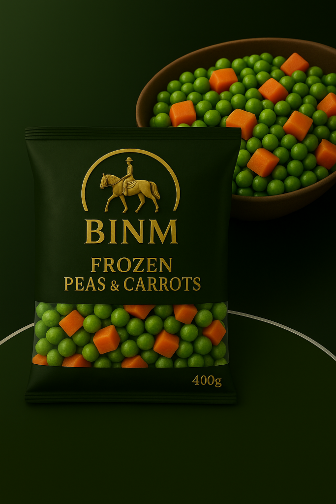frozen pea & carrots