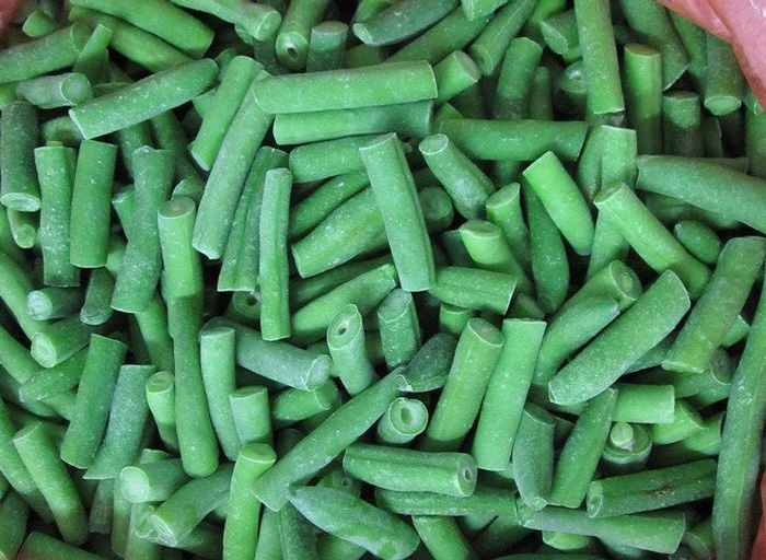 Frozen cut green beans